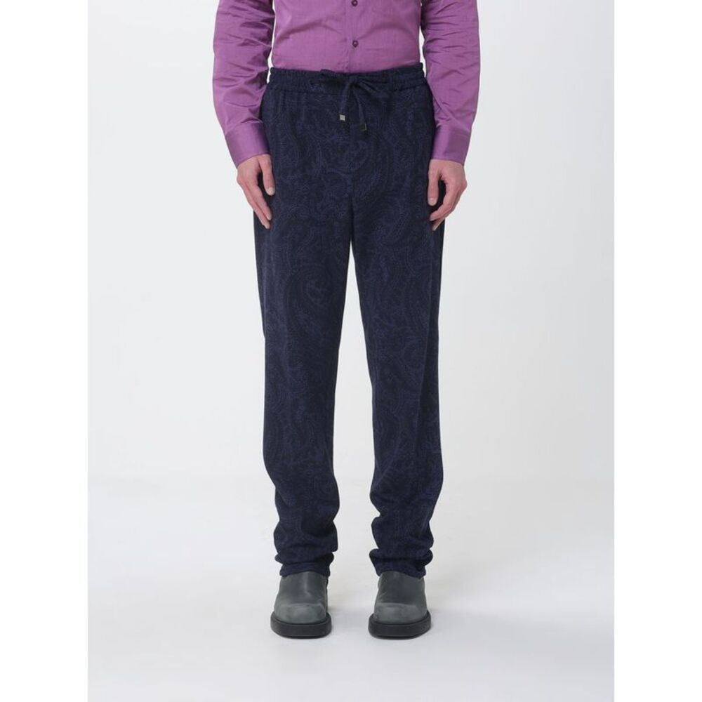 Etro Pants Men Blue